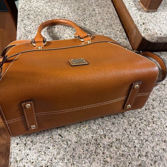 Dooney & Bourke Saffiano Cameron Satchel - Picture 4 of 5